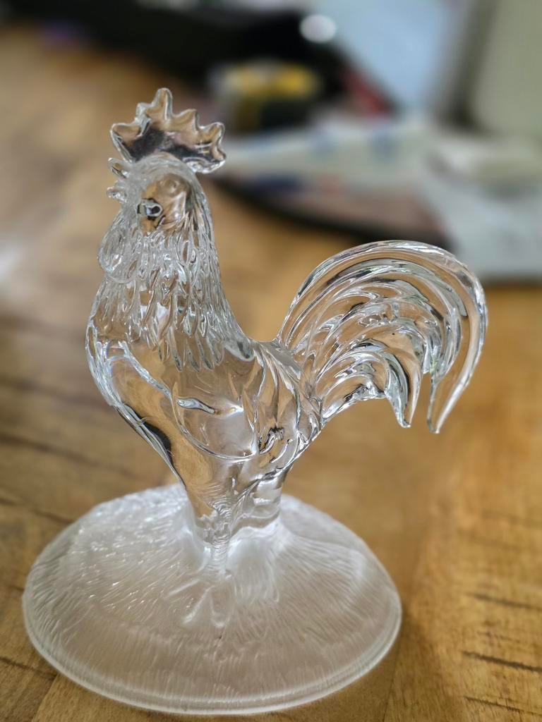 Prachtige Kristallen Haan van Cristal d'Arques, Antiek en Kunst, Ophalen of Verzenden