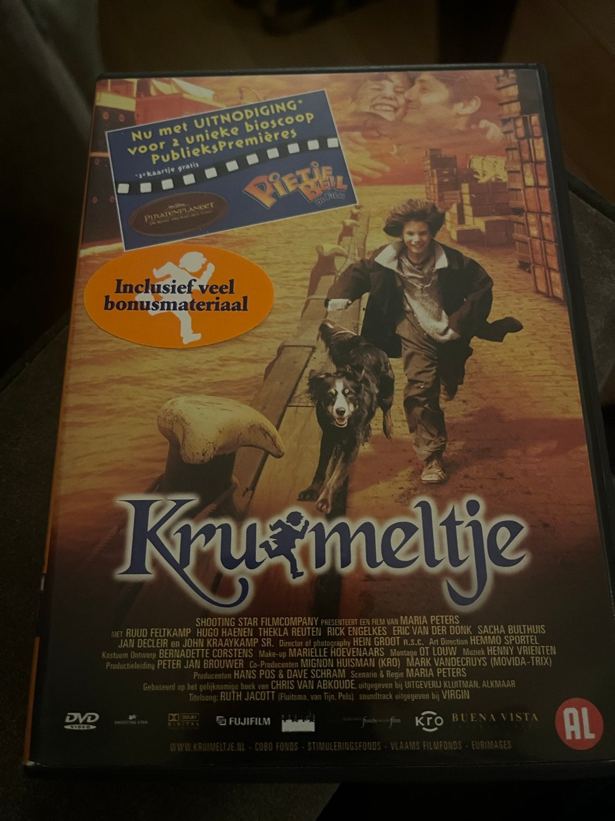 Kruimeltje DVD - Familiefilm met bonusmateriaal, Bonusmateriaal, Alle leeftijden, Zo goed als nieuw, Familie