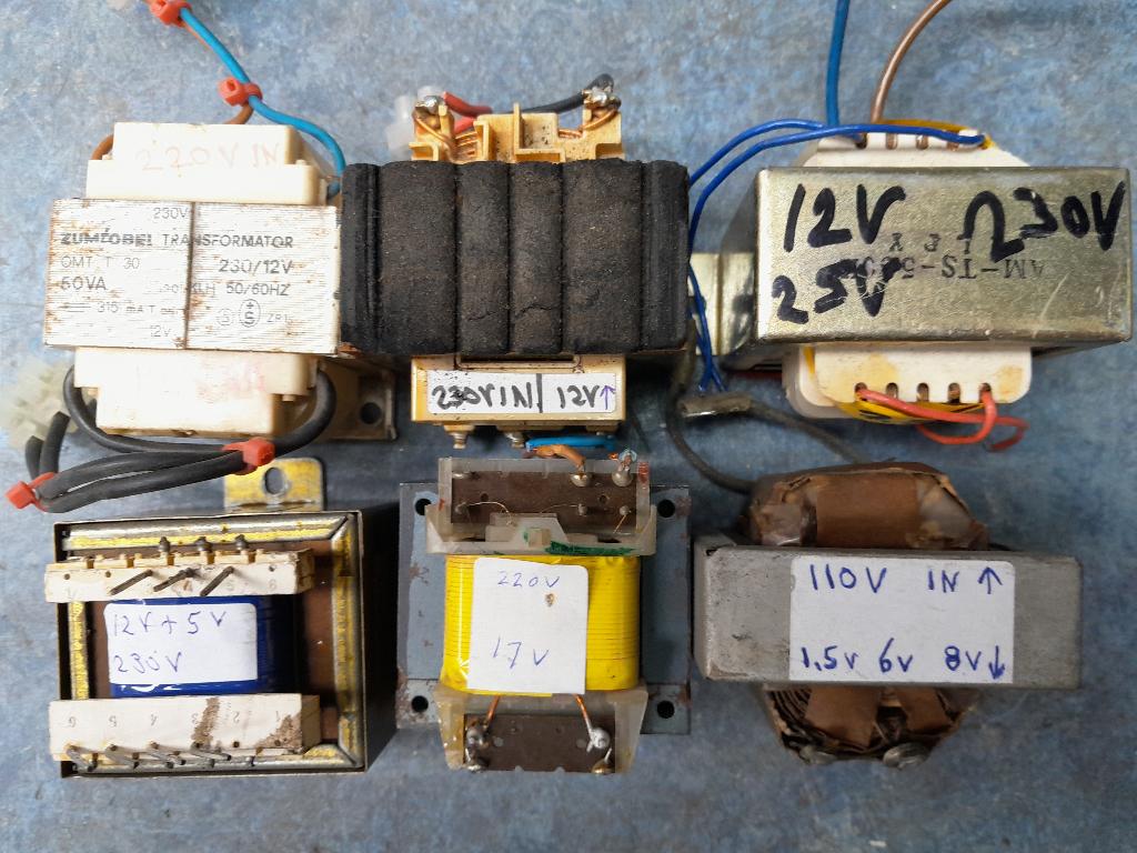 lotje van 6 Trafo's, Ophalen of Verzenden, Gebruikt