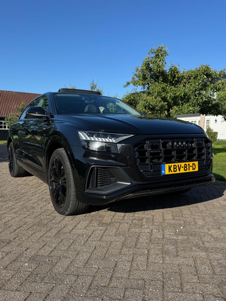 Audi Q8 55 TFSI e quattro 381PK | FULL OPTIONS | DEALER OH, Auto's, Audi, Automaat, 2995 cc, Plug-in hybride, Vierwielaandrijving