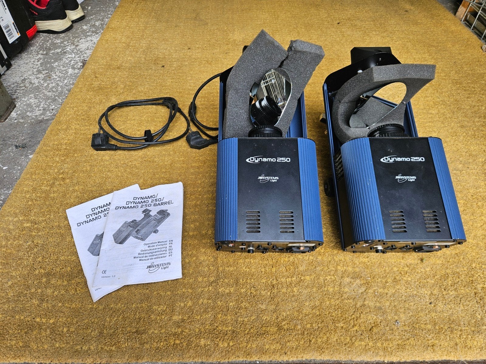 JB Systems Dynamo 250 (2 stuks), Ophalen of Verzenden, Gebruikt, Licht