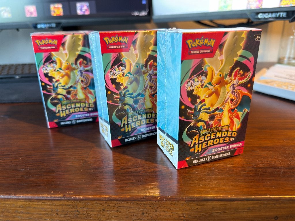 3x Ascended Heroes Booster Bundle (Nieuw in seal)