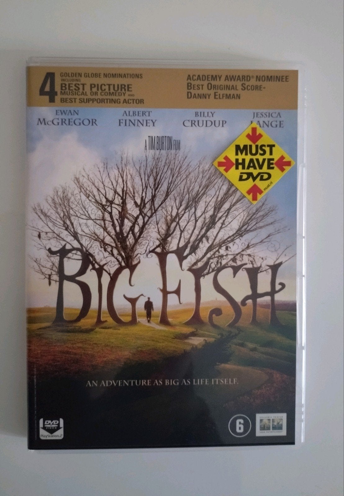 Big Fish Dvd, Ophalen of Verzenden, Zo goed als nieuw