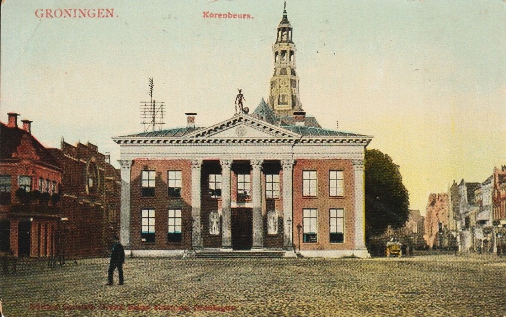 Groningen - Korenbeurs, Verzenden, Voor 1920, Gelopen, Groningen