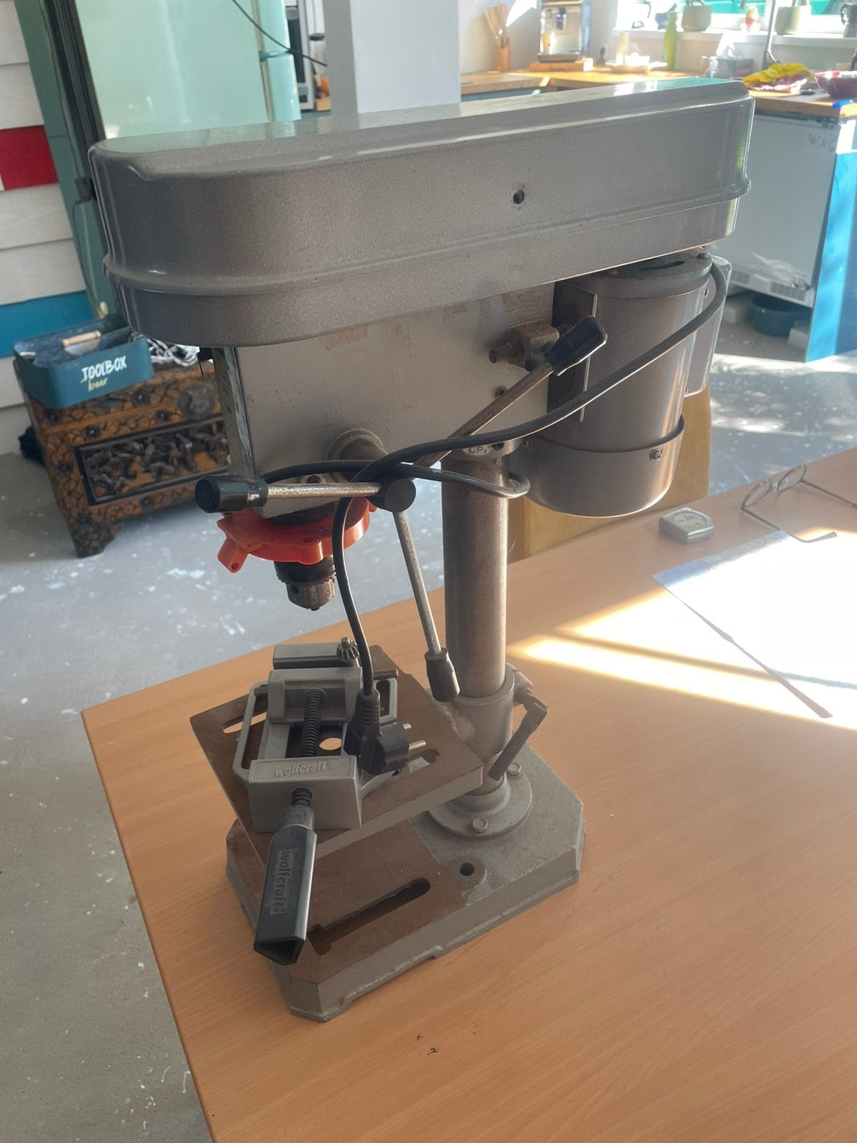 Tafelkolom boormachine, Ophalen, Zo goed als nieuw, Boormachine