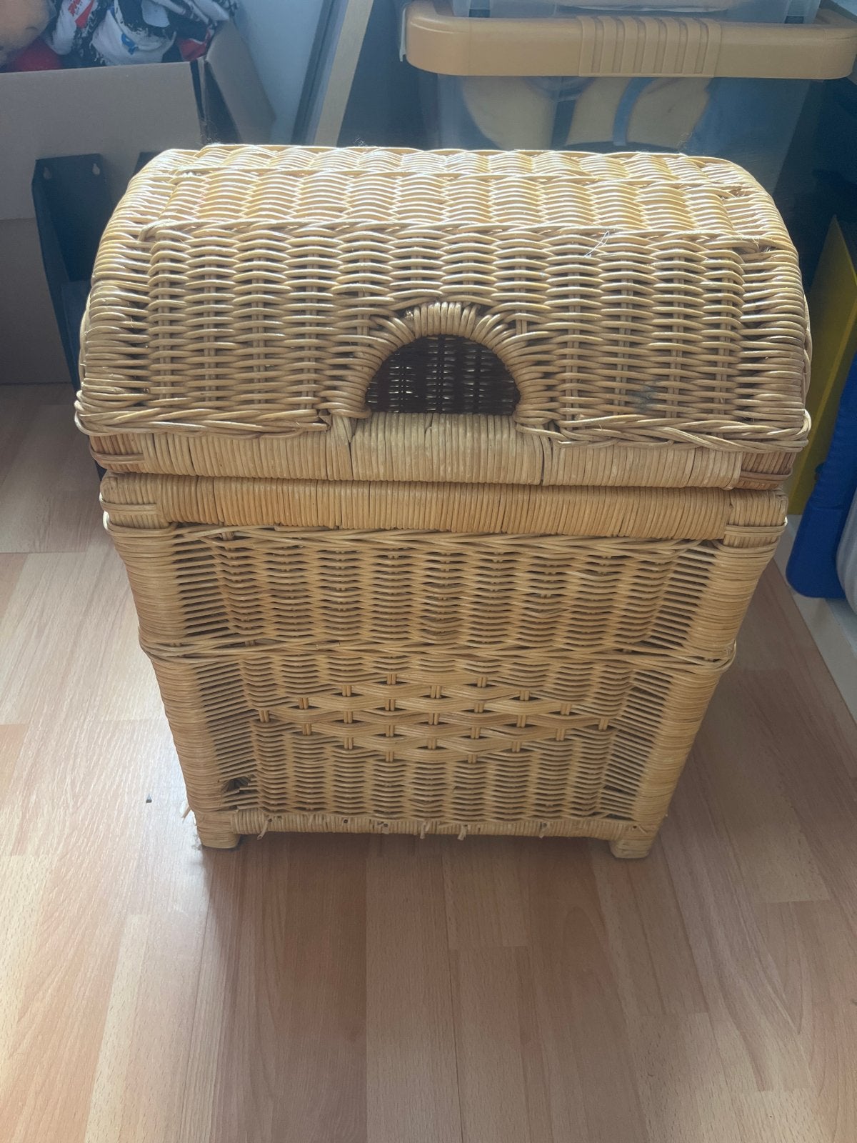 Rotan opbergkist / speelgoedkist, Ophalen, Minder dan 50 cm, Gebruikt, 50 tot 100 cm