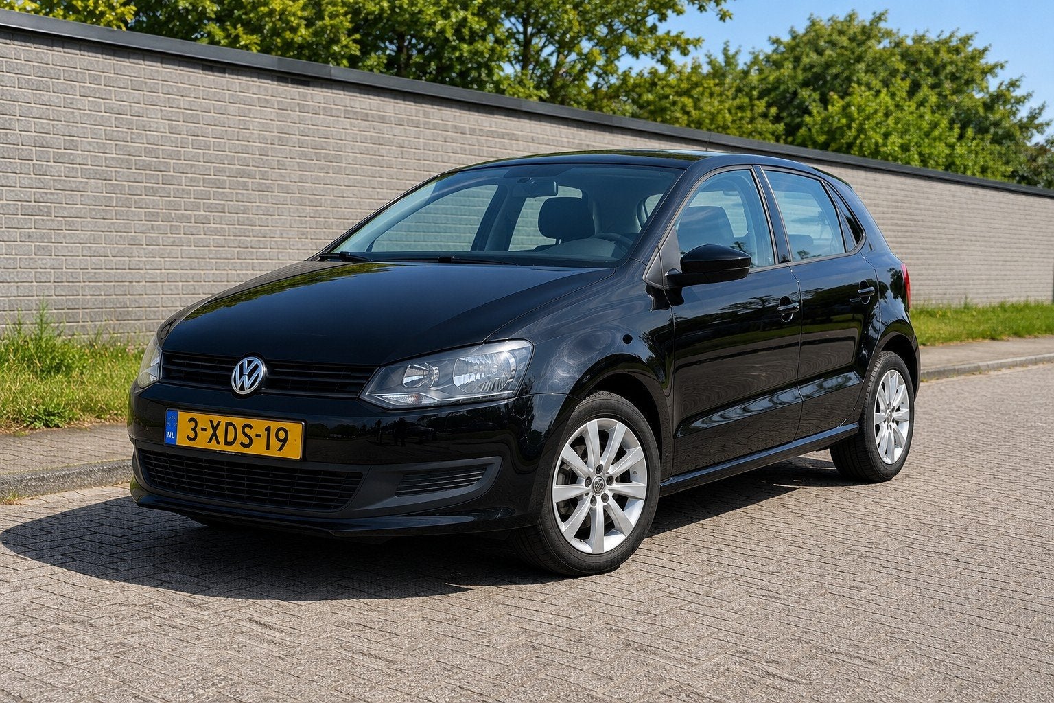 Volkswagen Polo 1.2 TSI | NIEUWE KETTING | NAP | APK 07-2027, Voorwielaandrijving, 40 €/maand, 4 cilinders, Zwart