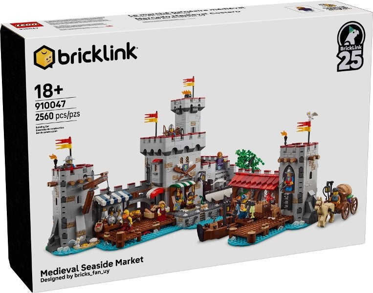 Lego Bricklink Designer Program Castle Lion Knights 910047, Nieuw, Ophalen of Verzenden, Castle, Complete set