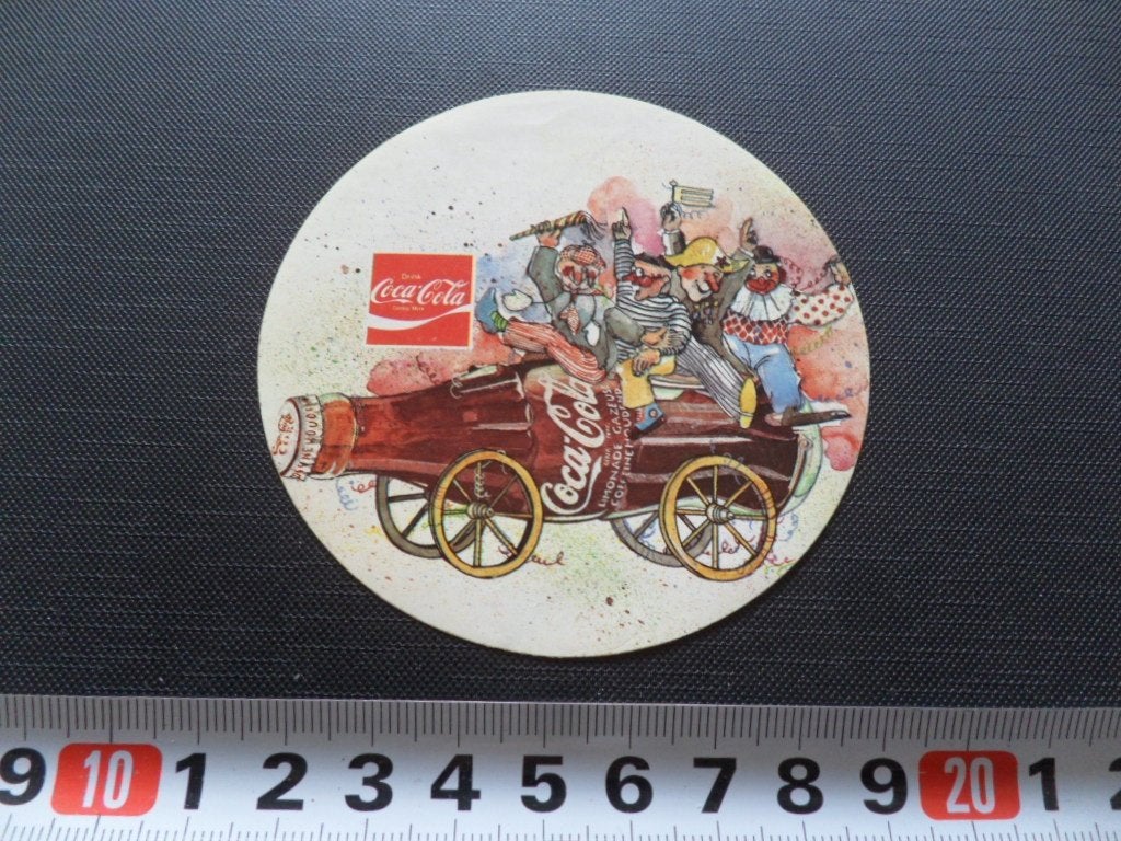 sticker COCA COLA  Carnaval, Verzamelen, Ophalen of Verzenden, Zo goed als nieuw