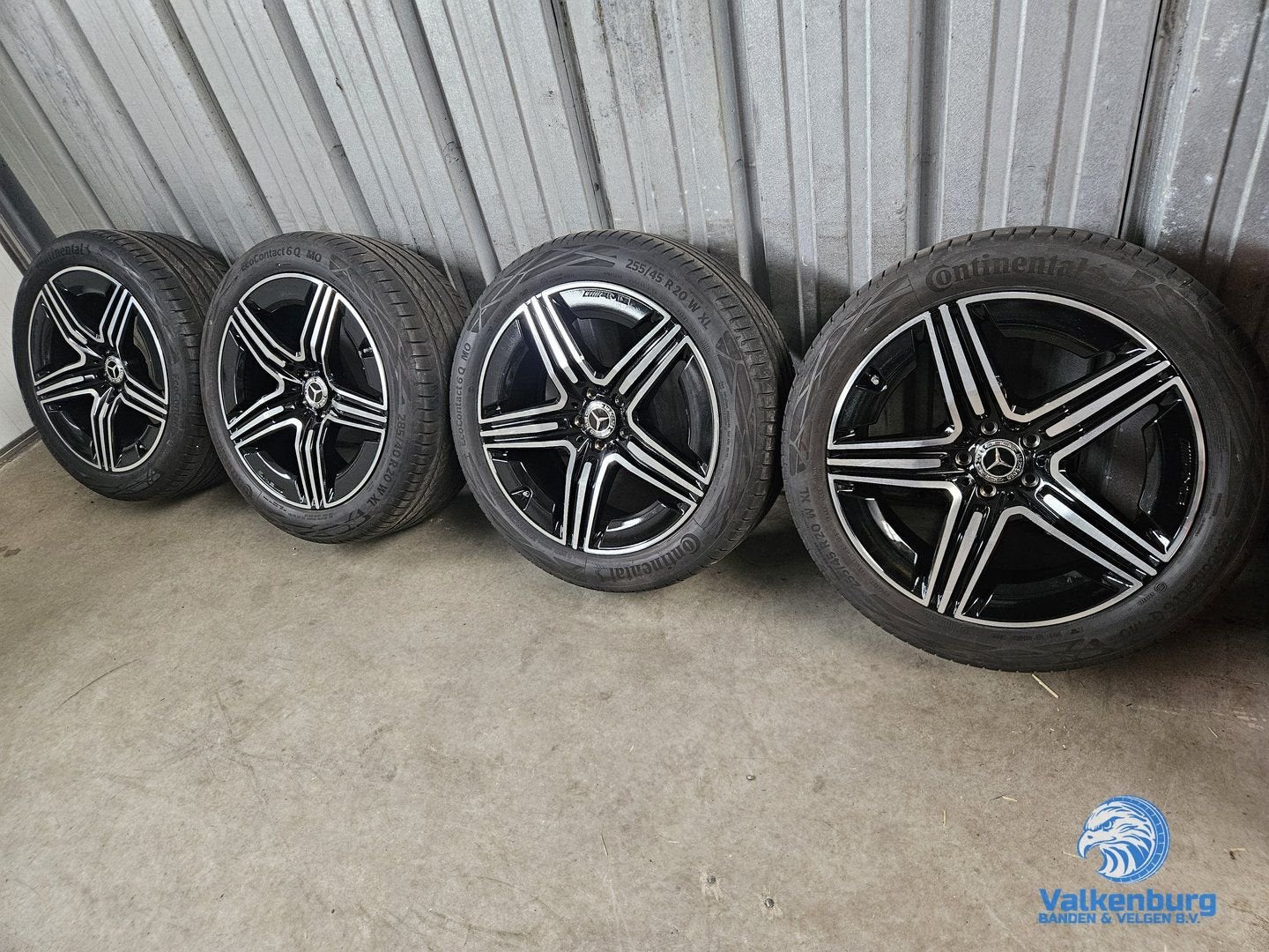 6-7mm! Originele Mercedes GLC W254 X254 C254 20 inch zwarte