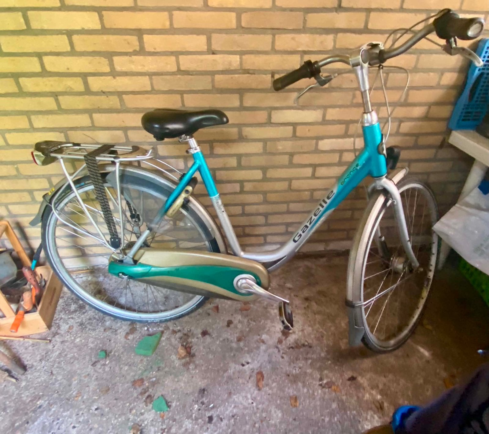 Gazelle Orange damesfiets, Fietsen en Brommers, Fietsen | Dames | Damesfietsen, Ophalen, Versnellingen, Gazelle, Trommelrem