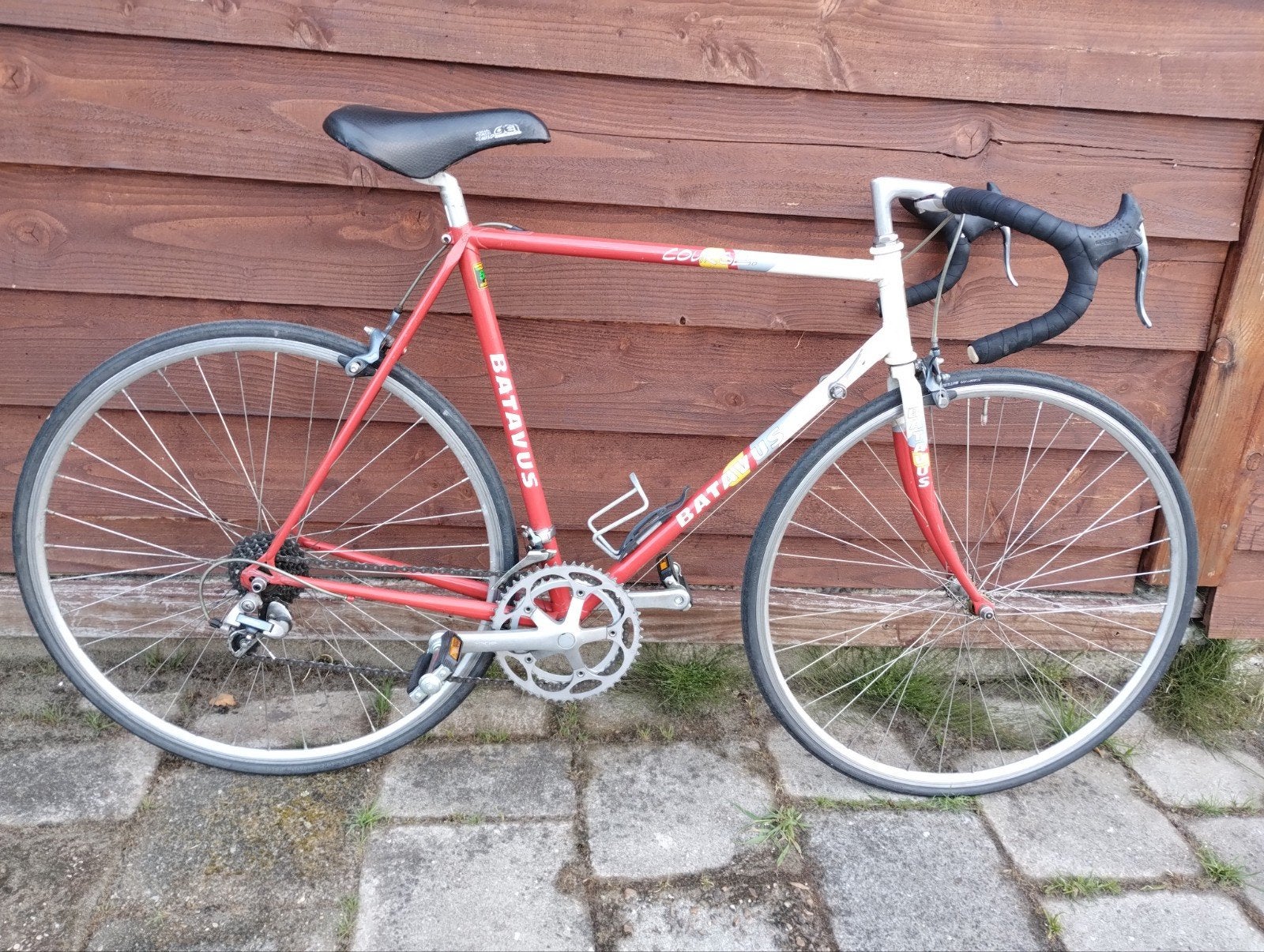 Klassieke racefiets Batavus Course, Ophalen, Gebruikt, 26 inch, Velgrem