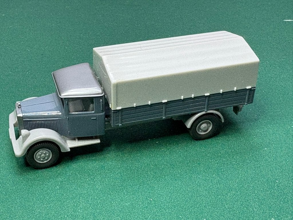 Wiking Mercedes-Benz L 2500 flatbed truck IMG6945/6/7/8/9, Ophalen of Verzenden, Zo goed als nieuw, Bus of Vrachtwagen, Wiking