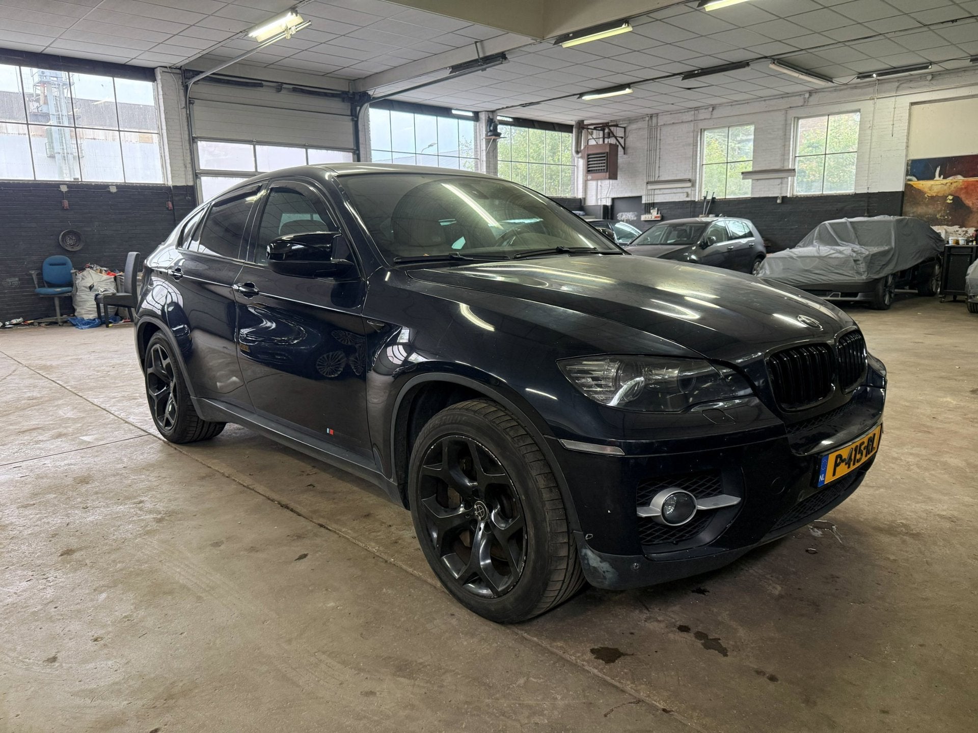BMW X6 XDrive50i -Auto Export / Opknapper – Loopt Onregelm, Auto's, Bi-Xenon koplampen, 2820 kg, 8 cilinders, Bedrijf