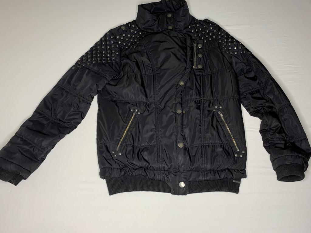 DIDI zwarte winterjas M in ~~nieuw~~ staat, Kleding | Dames, Jassen | Winter, Verzenden, Zo goed als nieuw, Maat 38/40 (M), Zwart