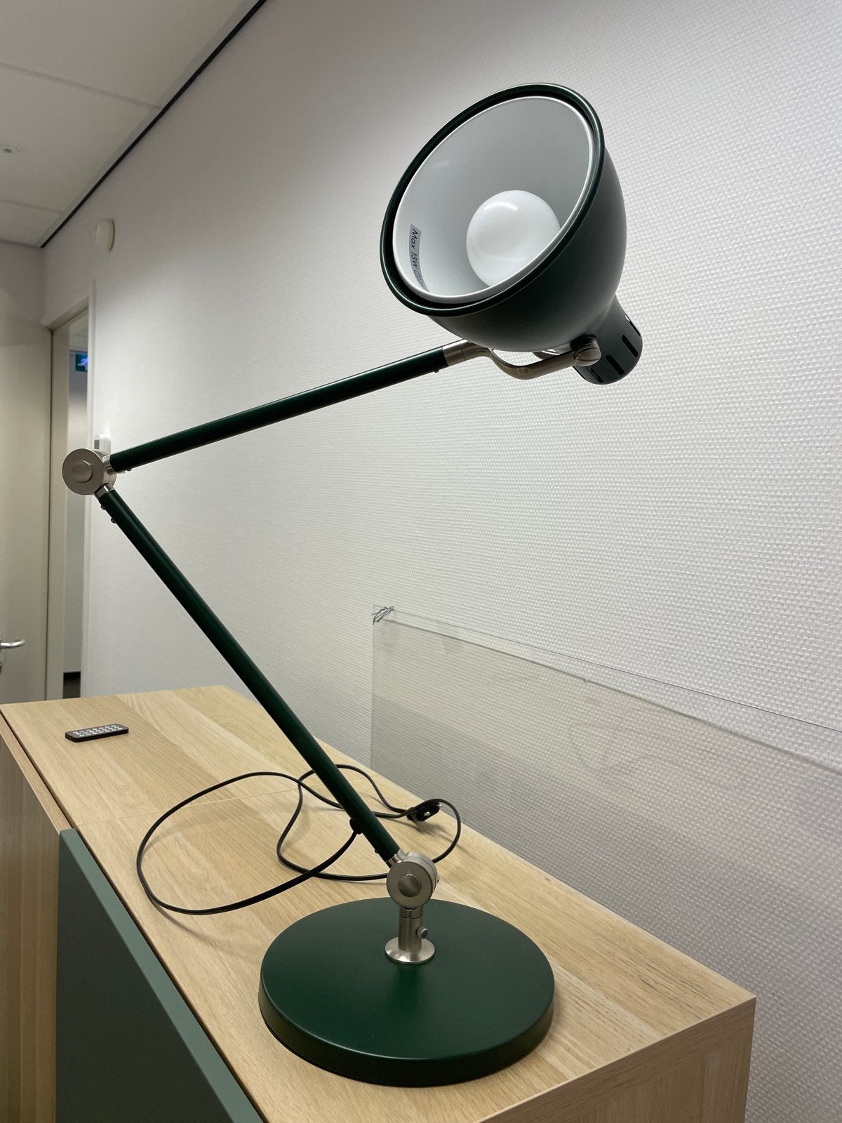 IKEA FORSÅ bureaulamp, Ophalen, Zo goed als nieuw, Metaal, 75 cm of meer