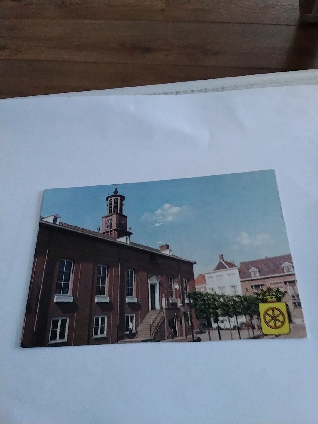 kaart Heusden Stadhuis - Uitgave Boekhandel De Veerpoort, Verzamelen, Ophalen of Verzenden