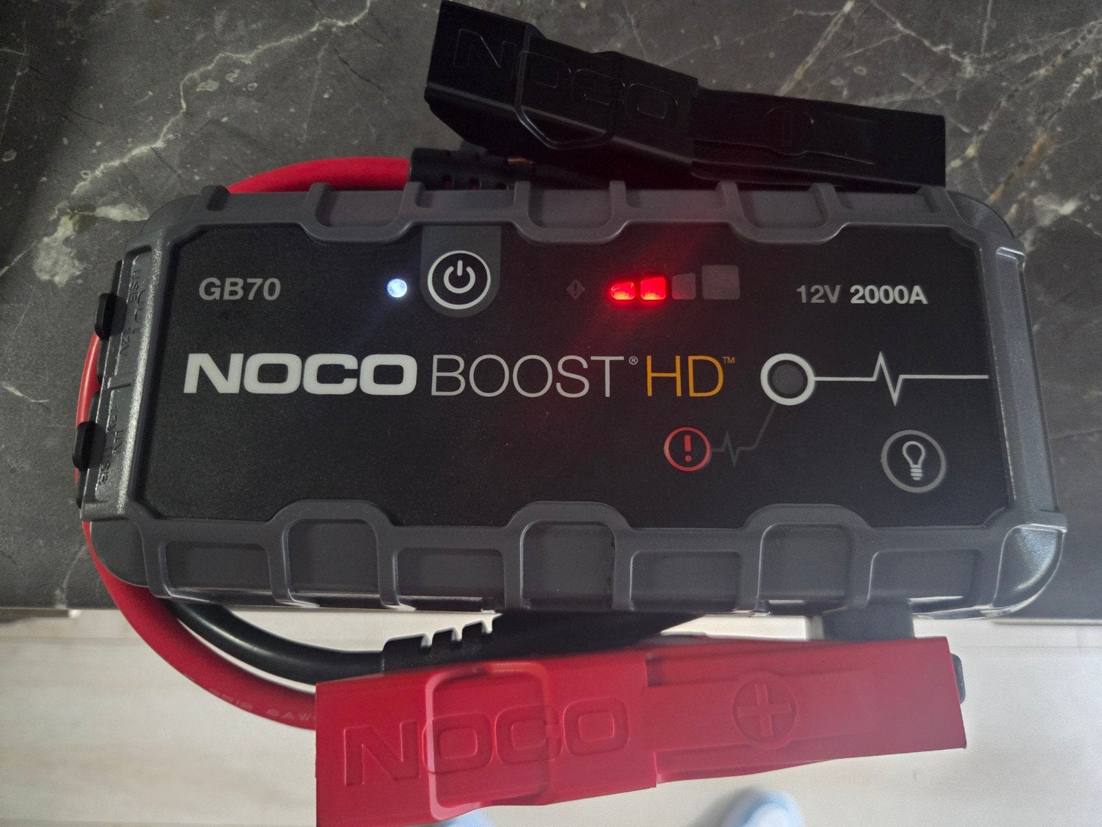 NOCO Boost HD GB70 Jumpstarter 12V 2000A, Ophalen, Zo goed als nieuw