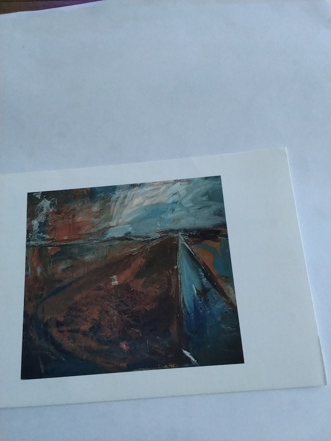Ansichtkaart Kees Verdonk - Van land van blauw, Ophalen of Verzenden, 1980 tot heden, Overige thema's