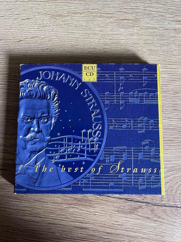 Oostenrijkse 5 ECU munt 'The Best of Johann Strauss' met CD, Ophalen of Verzenden, Oostenrijk, Setje