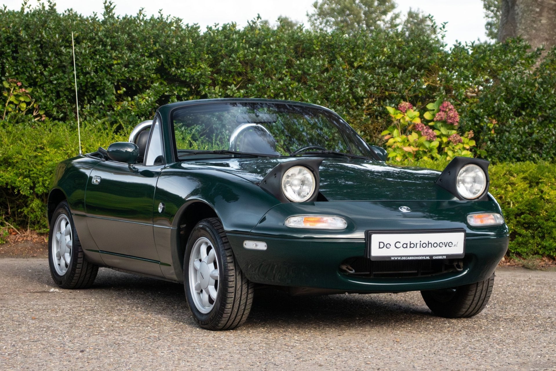 Mazda MX-5 NA 1.6l Hu Neo Green, Achterwielaandrijving, Gebruikt, Zwart, 4 cilinders