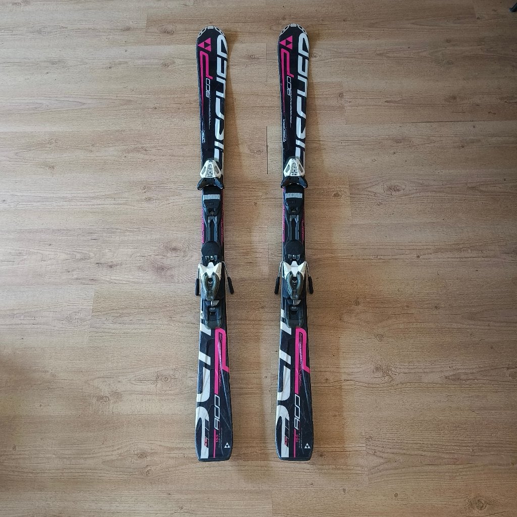 Fischer Progress or 800 Ski's + Stokken, Ophalen, 140 tot 160 cm, Skiën, Ski's