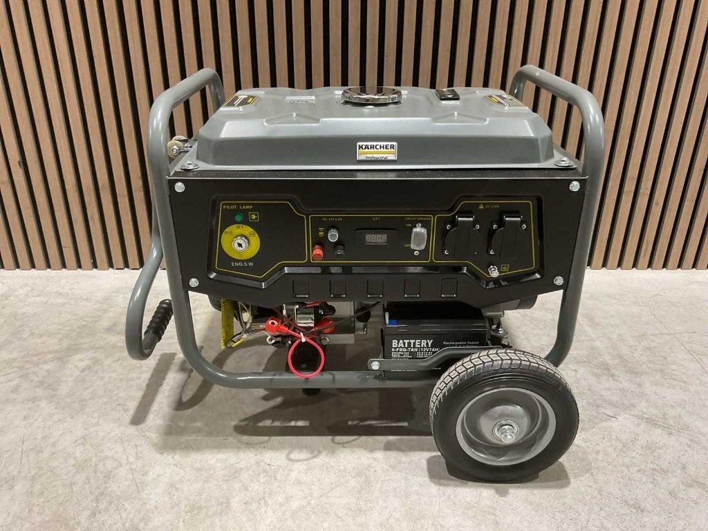 Kärcher Benzine Stroomgenerator/aggregaat 3 modellen‼️, Ophalen, Nieuw, 5 tot 10 kVA, Benzine