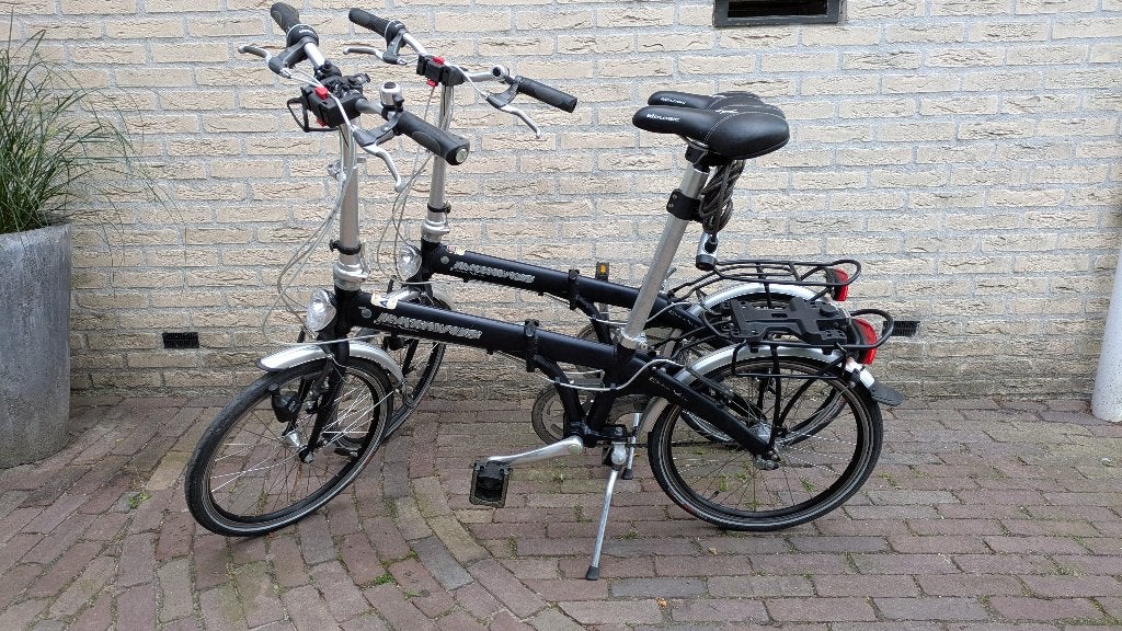 Aangeboden 2 mooie Batavus vouwfietsen (Extra Versa), Fietsen en Brommers, Fietsen | Vouwfietsen, Ophalen, 20 inch of meer, Velgrem