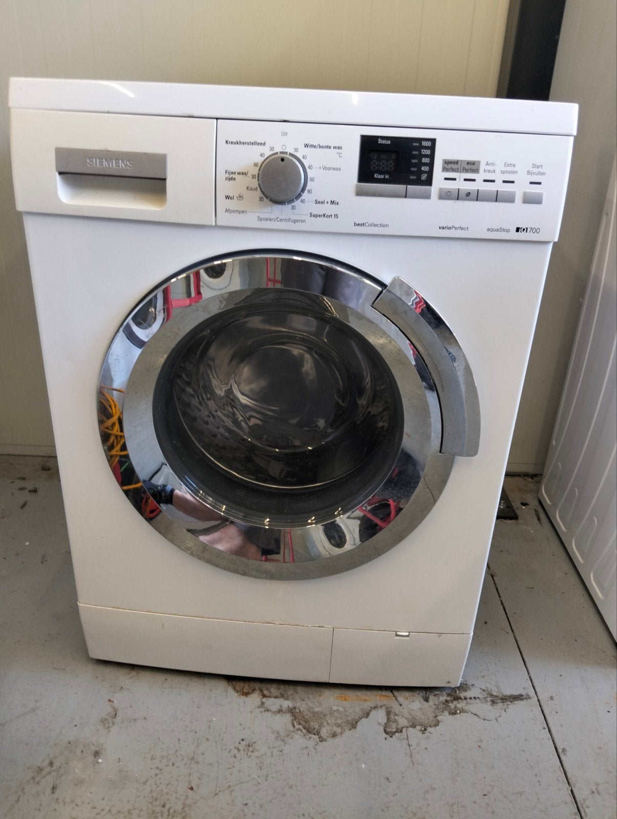 Siemens IQ700 VarioPerfect 8kg Wasmachine, Witgoed en Apparatuur, Wasmachines, Gebruikt, Voorlader, 8 tot 10 kg, 85 tot 90 cm