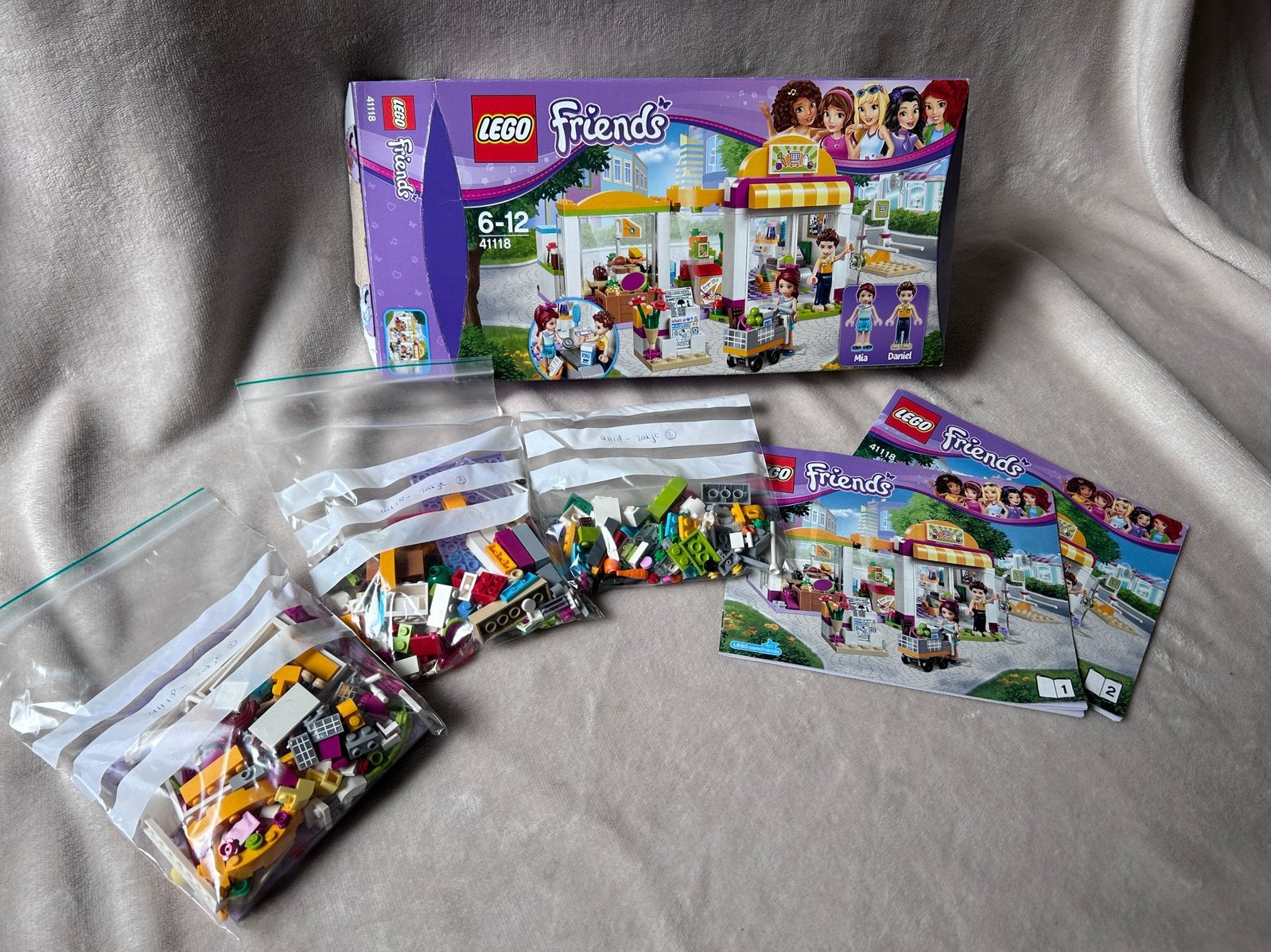 Lego Friends 41118 - Heartlake supermarkt, Ophalen of Verzenden, Zo goed als nieuw