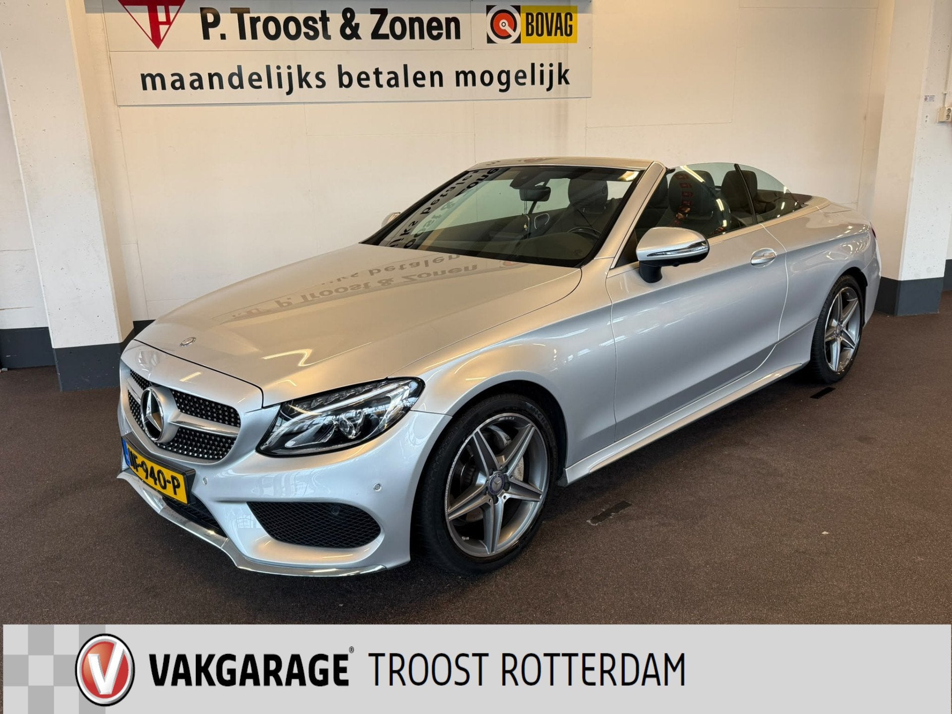 Mercedes-Benz C-Klasse Cabrio 180 AMG | Airscarf | Burmester