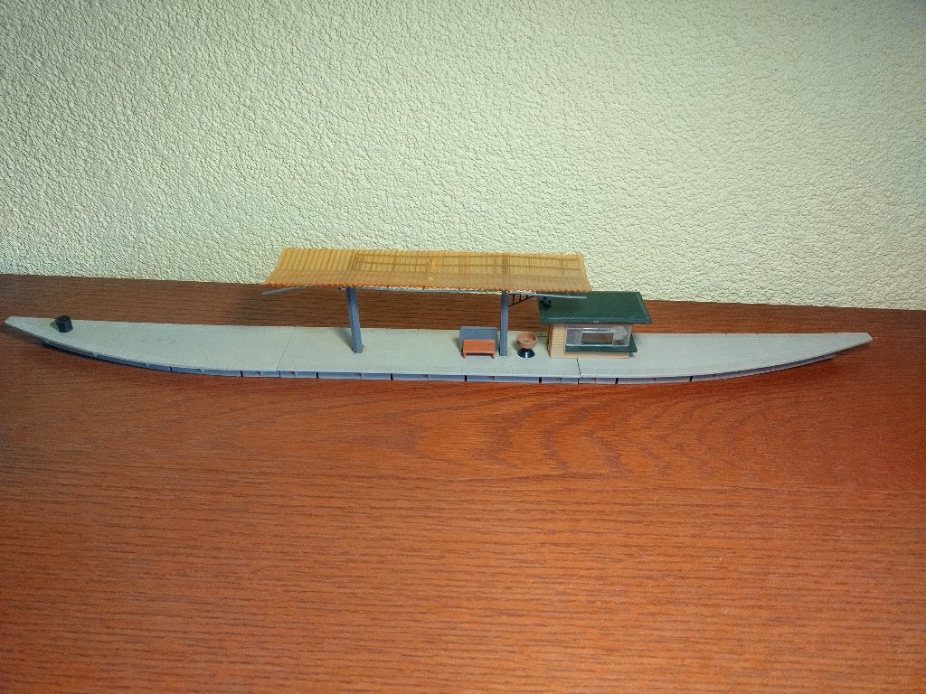 Faller B-191 - Perron met kioskje, Overige merken, Gebruikt, Gelijkstroom of Wisselstroom, Brug, Tunnel of Gebouw