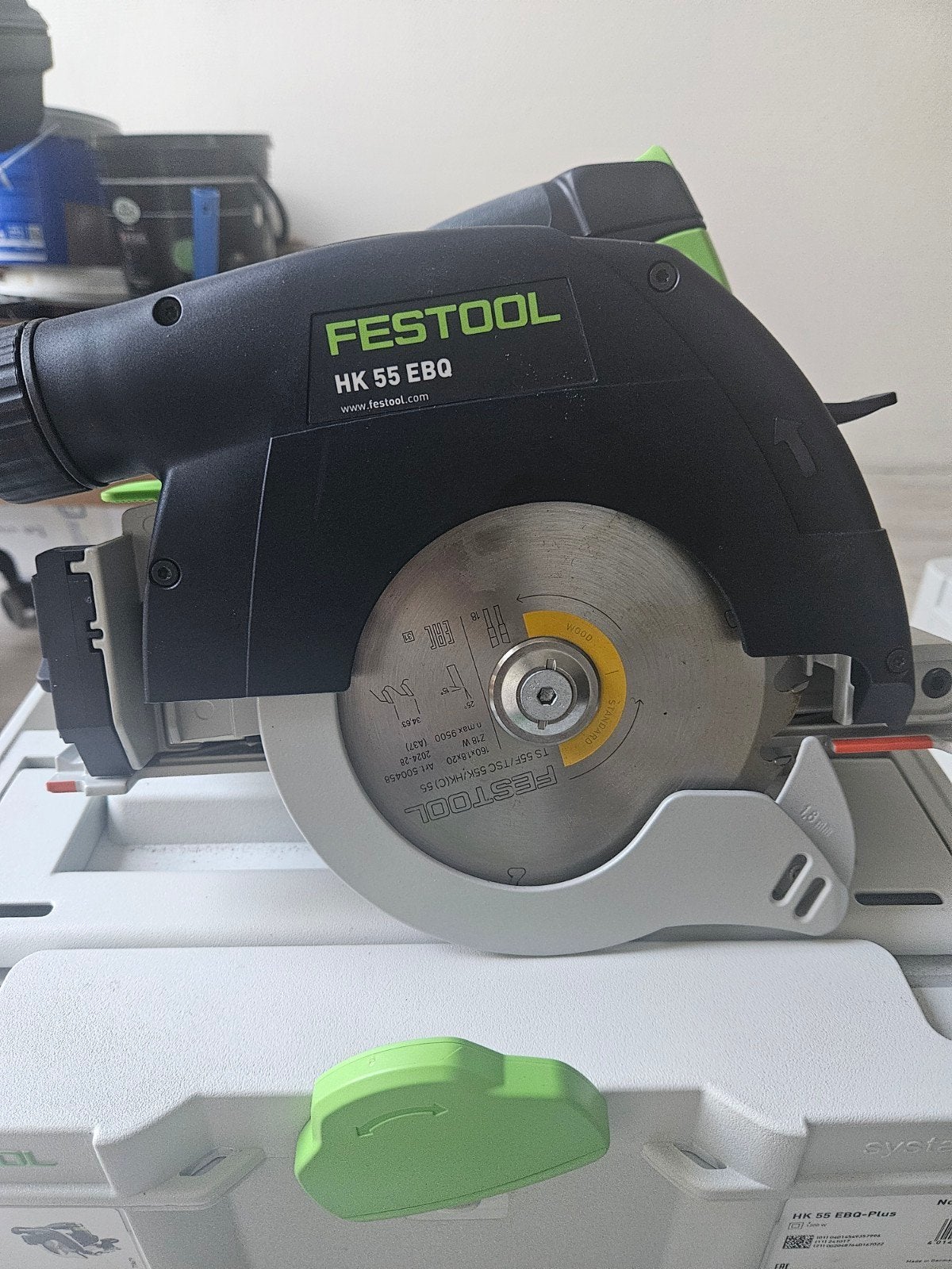 Festool handcirkelzaag HK 55 EBQ, Doe-het-zelf en Verbouw, Gereedschap | Zaagmachines, Cirkelzaag, Nieuw, Ophalen of Verzenden