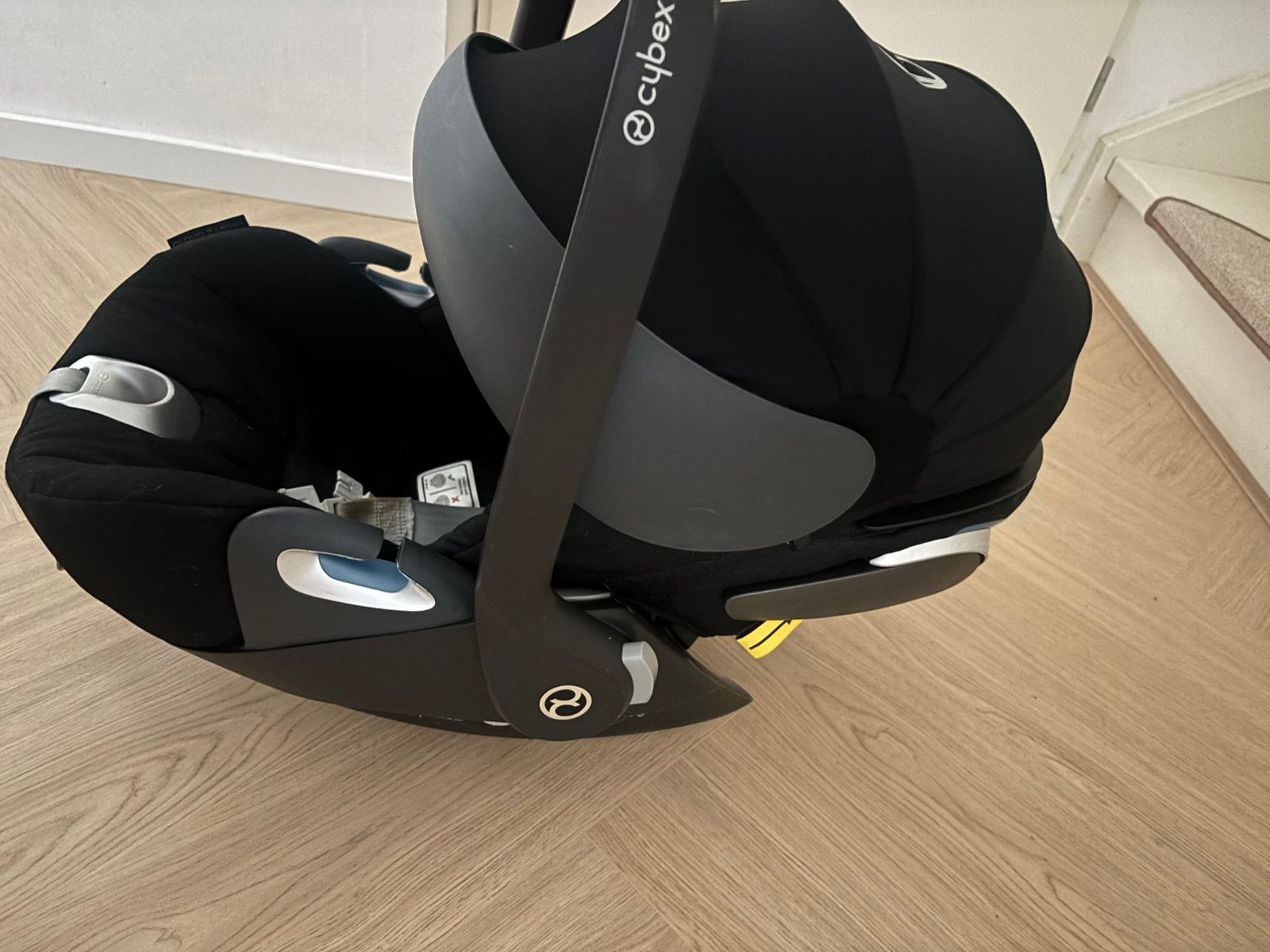 Cybex Cloud Z i-Size autostoel - Zwart, Verstelbare rugleuning, Zo goed als nieuw, Isofix, 0 t/m 13 kg