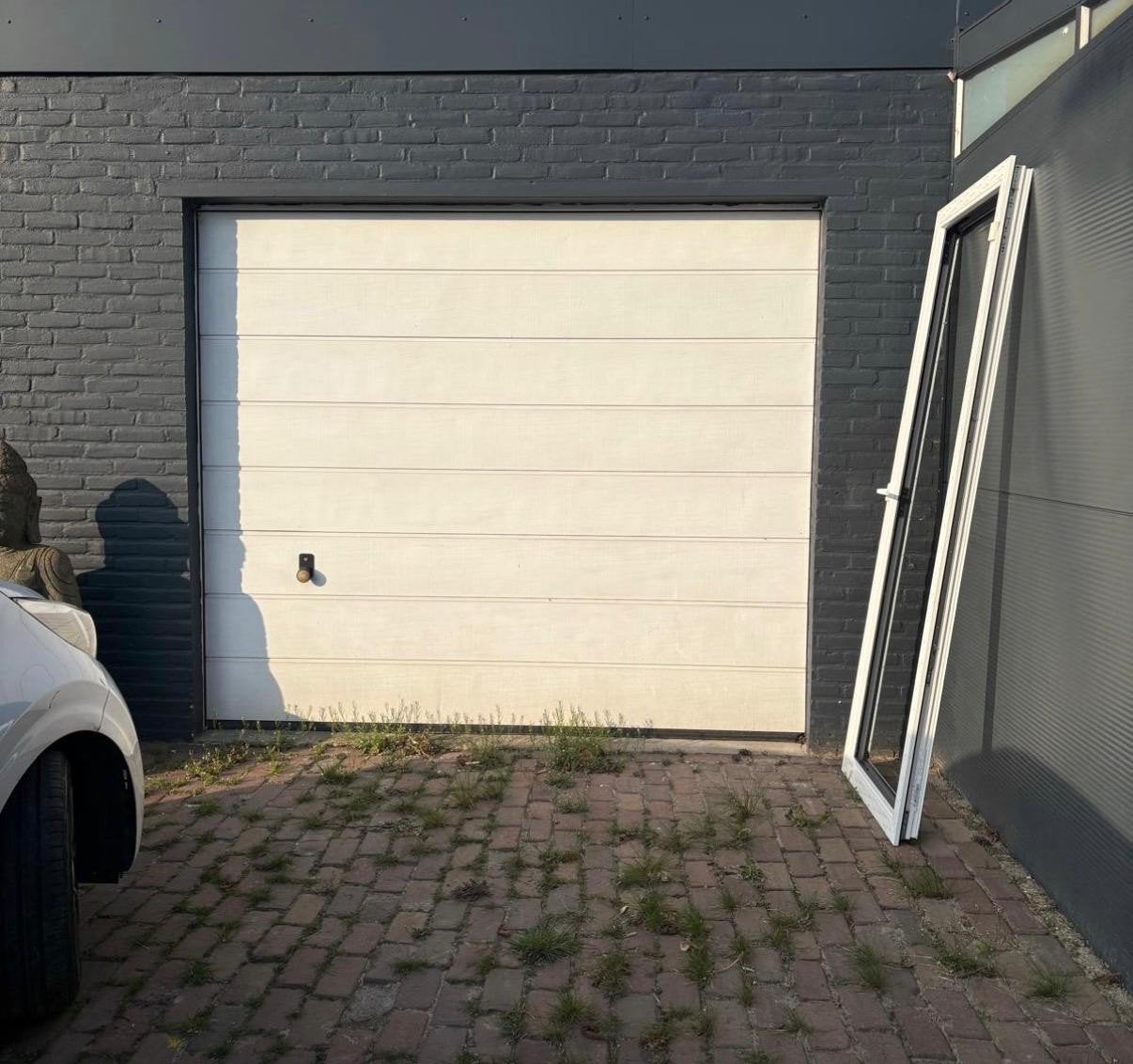Garagedeur met elektrische opener EcoMatic, Gebruikt, 120 cm of meer, Garagedeur, Ophalen of Verzenden