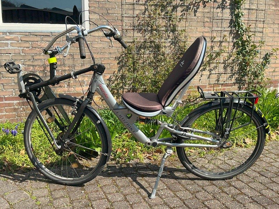Ligfiets Cruzbike Freerider V2 compleet, Fietsen en Brommers, Fietsen | Ligfietsen, Gebruikt, Overige merken, Bovenstuur, Ophalen