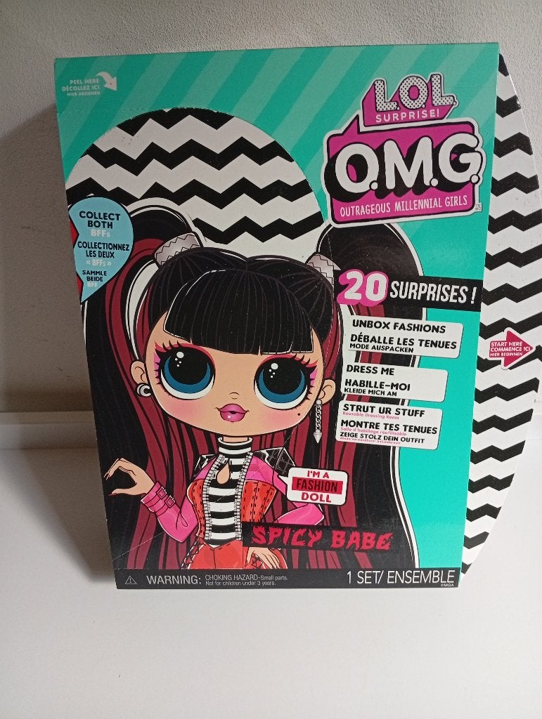 L.O.L.Surprise OMG Spicy Babe modepop, Ophalen of Verzenden, Nieuw, Overige typen