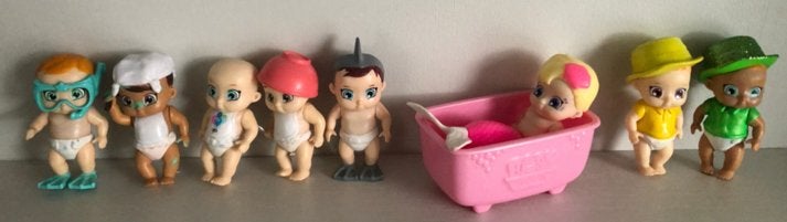 Baby secrets baby’s poppetjes, Ophalen of Verzenden, Zo goed als nieuw