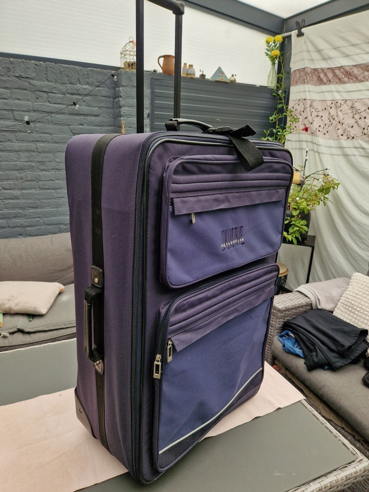 koffer, Overige materialen, Gebruikt, 45 tot 55 cm, 70 cm of meer