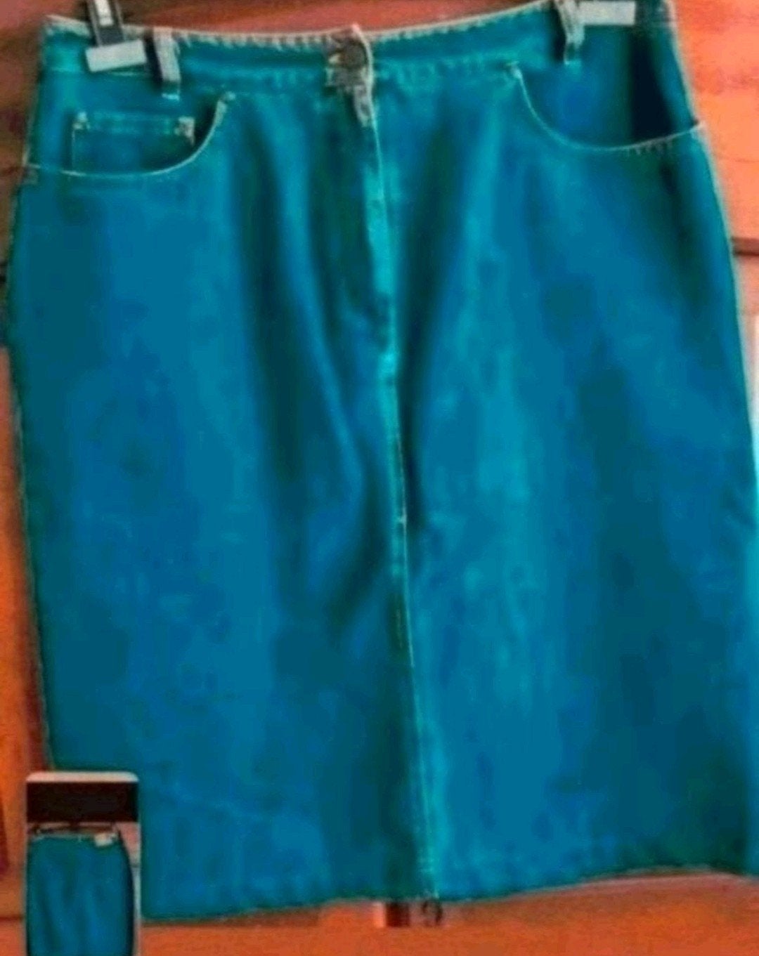Nieuwe blauwe jeans rok van Scapa jeans 44, Scapa, Maat 42/44 (L), Nieuw, Knielengte