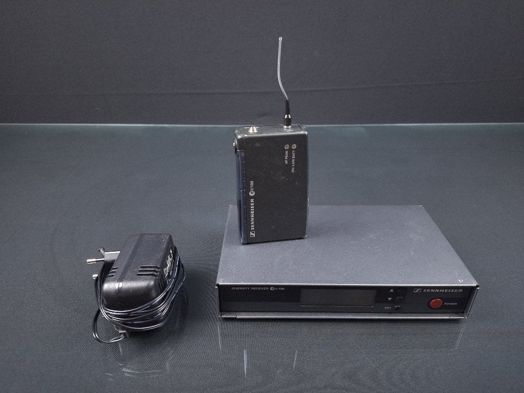 ennheiser EW100 Draadloze Beltpack Set, Ophalen of Verzenden, Gebruikt, Zangmicrofoon