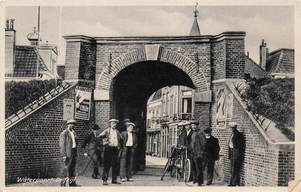 702-416-013 Waterpoort Delfzijl, Verzenden, Voor 1920, Groningen