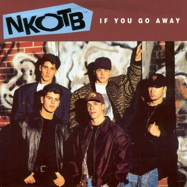 New Kids on the Block - If You Go Away (Single), Gebruikt, 1990 - 1999, 7 inch, Single