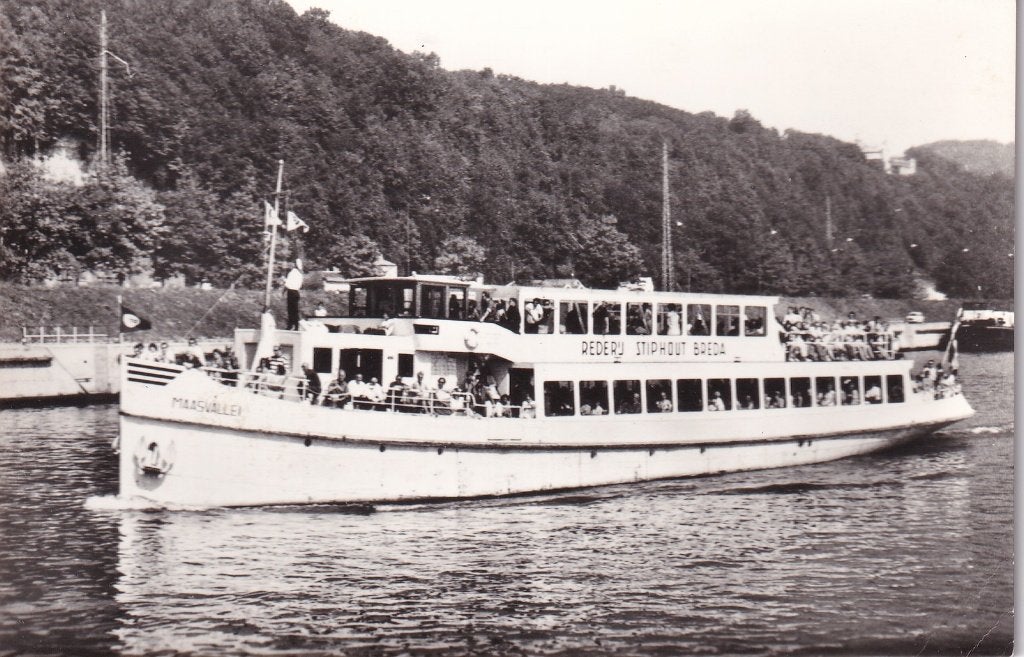2 x rederij v. Stiphout passagiersdienst, Verzenden, 1960 tot 1980, Ongelopen, Noord-Brabant