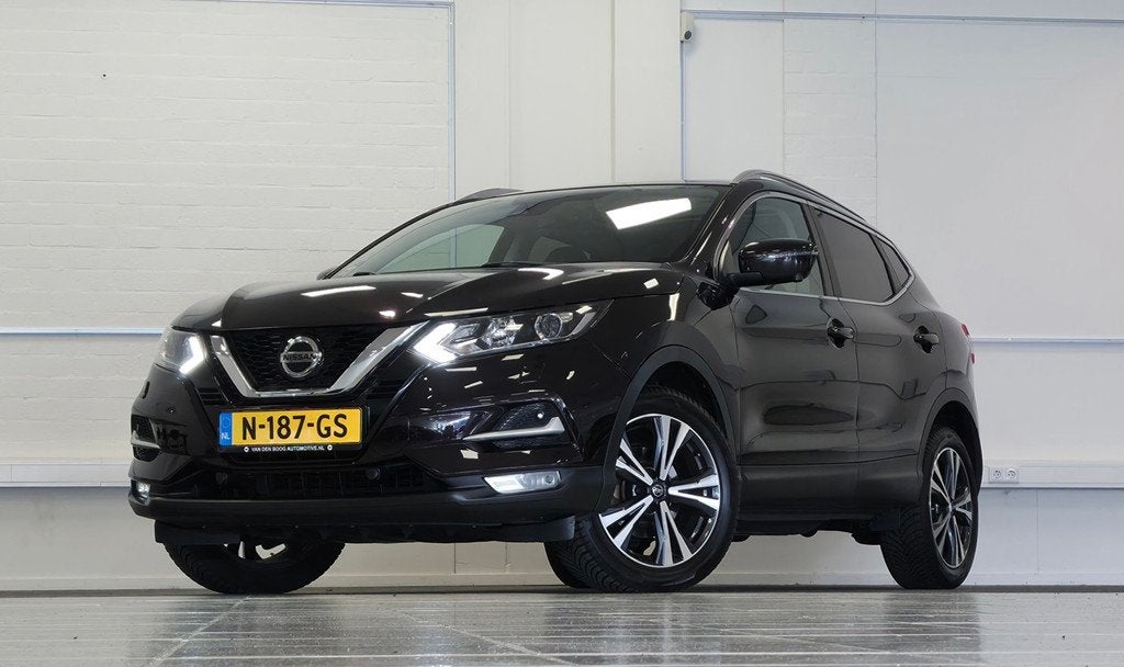 Nissan Qashqai 1.3 DIG-T N-Connecta Trekhaak 360 Camera Pano, Auto's, Nissan, Bedrijf, Te koop, Qashqai, 360° camera, ABS, Airbags