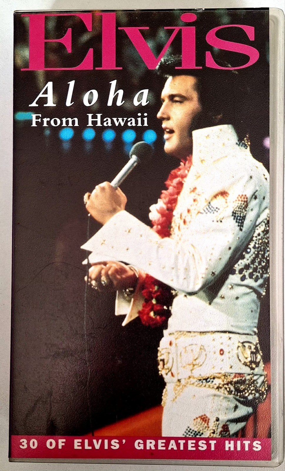 VHS/VIDEO  ELVIS PRESLEY - Aloha From Hawaii, Alle leeftijden, Ophalen of Verzenden, Gebruikt