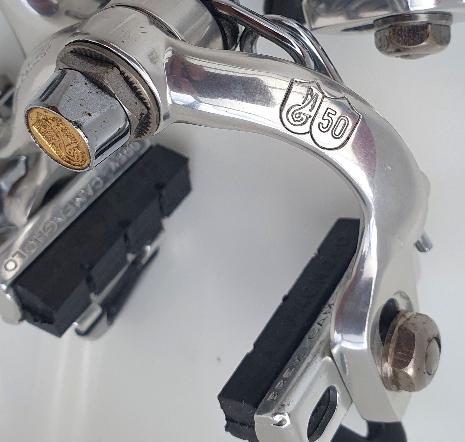 Campagnolo Jubileum Super Record remmen 1983, Fietsen en Brommers, Remmen, Ophalen of Verzenden, Zo goed als nieuw, Campagnolo Record
