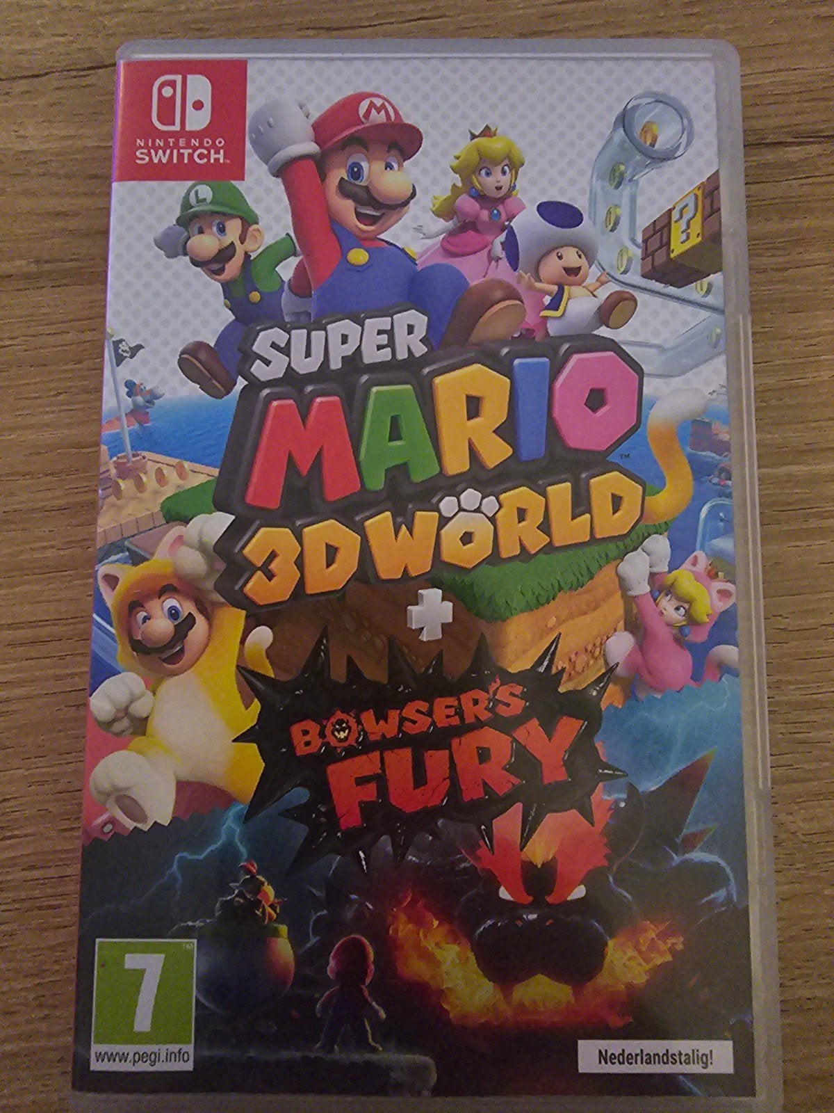Super Mario 3D World + Bowser's Fury - Nintendo Switch, Spelcomputers en Games, Games | Nintendo Switch, Ophalen, Zo goed als nieuw