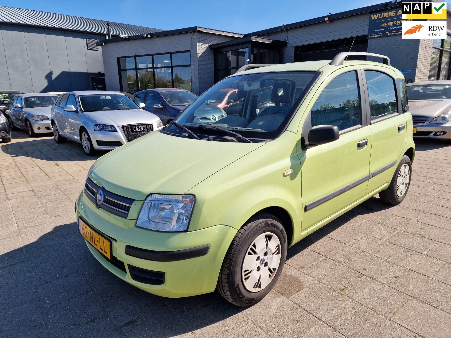 Fiat Panda 1.2 Dynamic/Apk 04-05-2027, Voorwielaandrijving, Gebruikt, Origineel Nederlands, Bedrijf