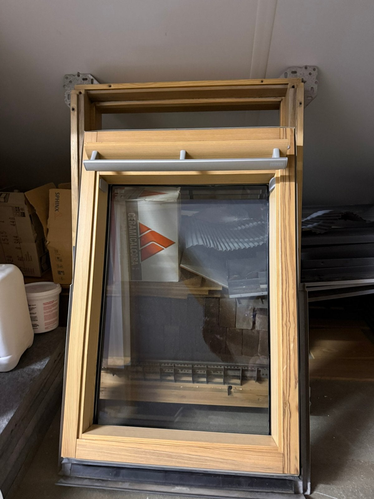 Origineel Velux dakraam, afm. 55x78 cm, Ophalen, Gebruikt, Minder dan 80 cm, Minder dan 80 cm